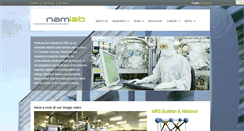 Desktop Screenshot of namlab.de